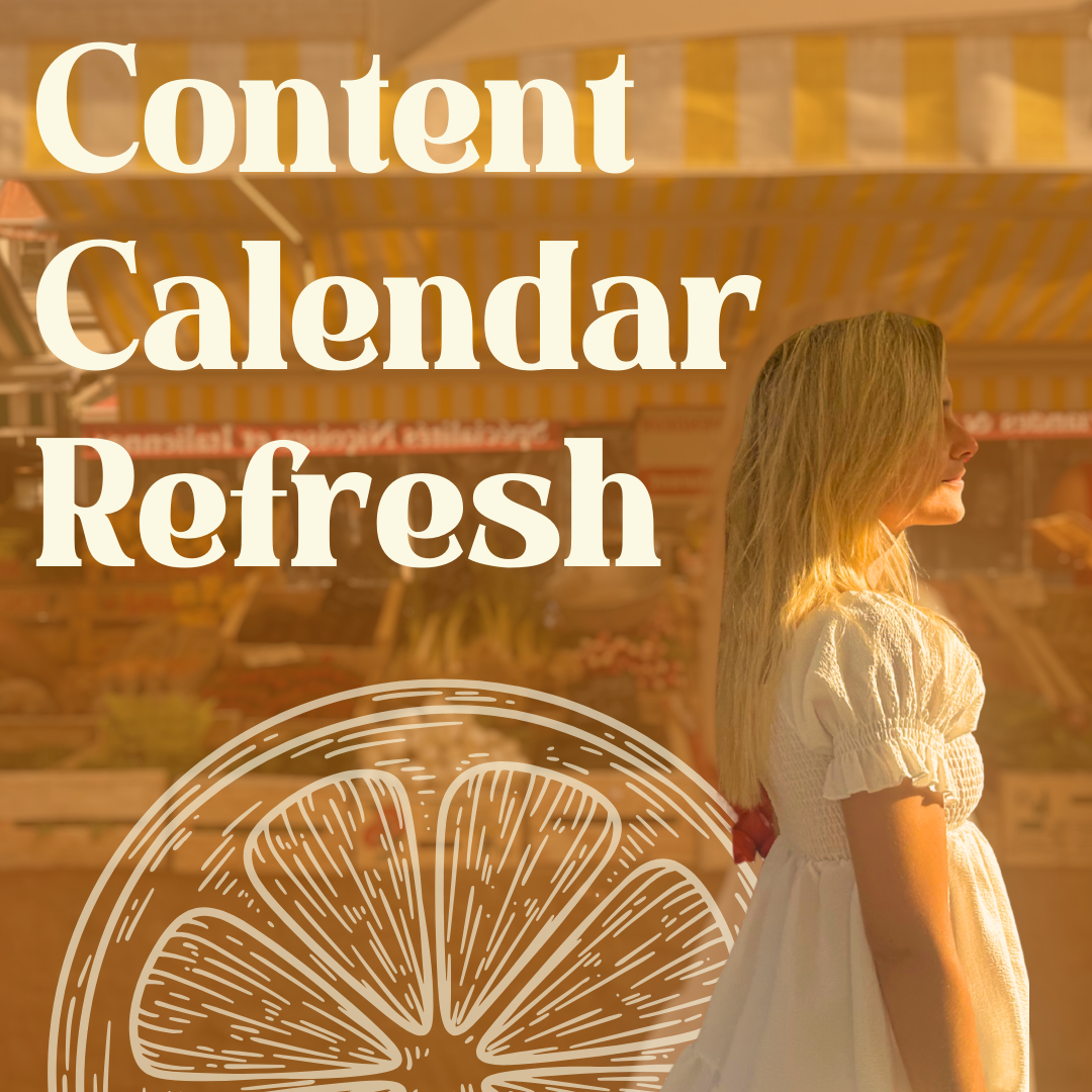 Content Calendar Refresh